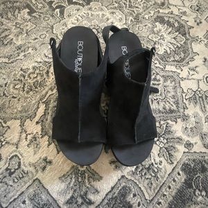 Corkys Carly black suede
